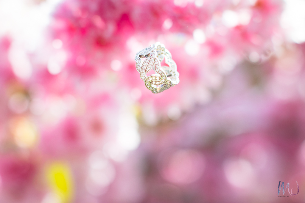 Sneak peek weddings - Ring i körsbärsblom | photobymj.se